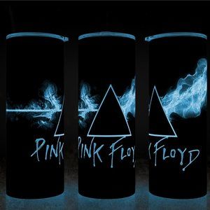 Pink Floyd Glow In the Dark Darkside of the Moon Tumbler 20oz